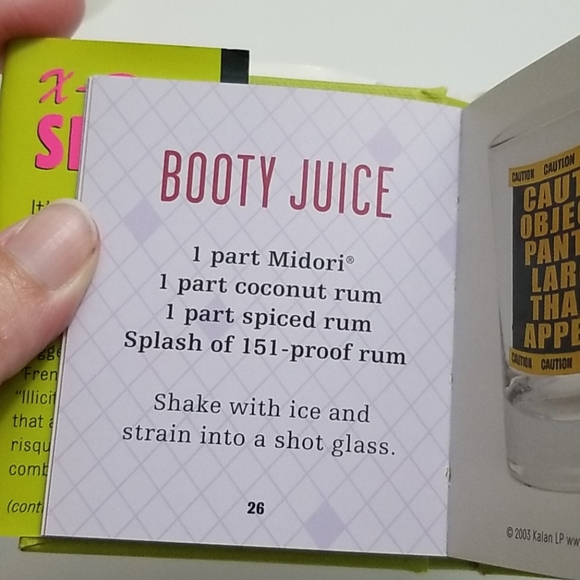 X rated shots mini booklet - Picture 5 of 8